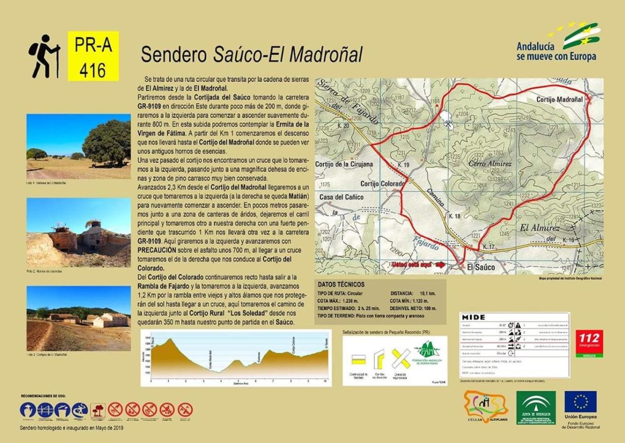 Cortijo Los Soledad El Sauco エクステリア 写真